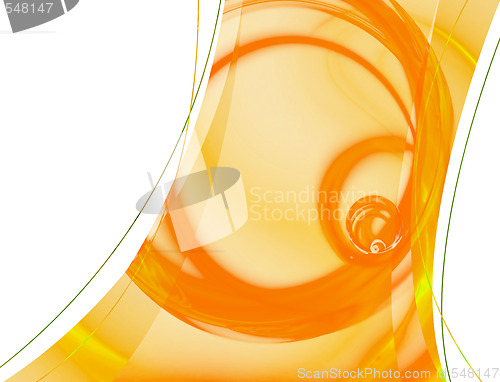 Image of Abstract Orange Layout