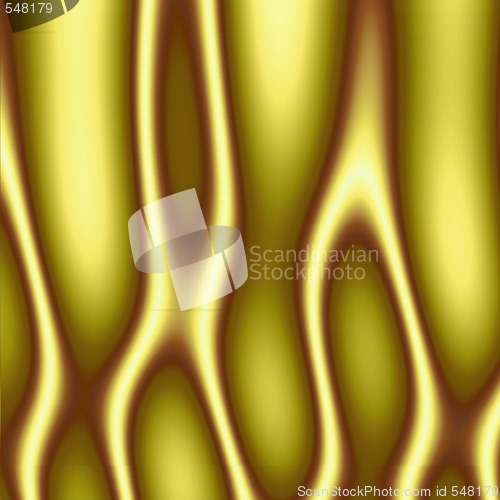 Image of Gold Abstract Flames