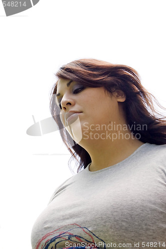 Image of Woman In Deep Thought