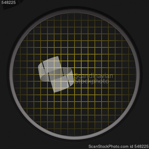 Image of Yellow Radar Grid