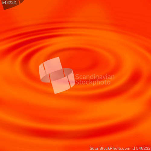 Image of red liquid ripples