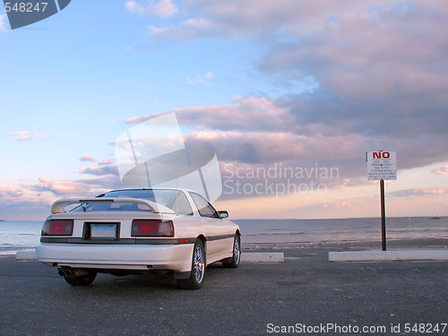 Image of White Sportscar