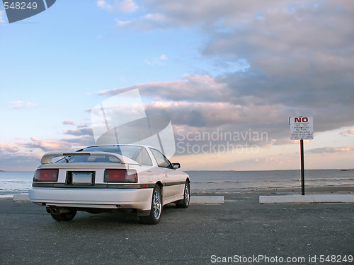 Image of White Sportscar