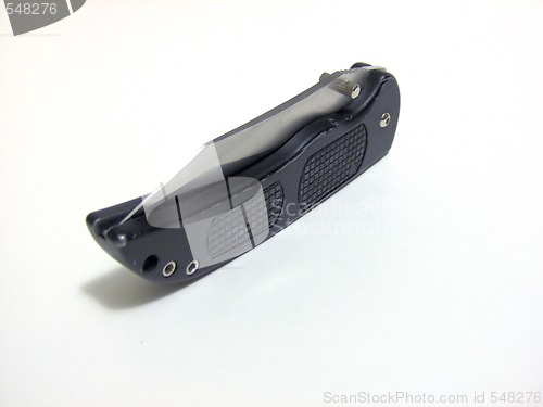 Image of Black Pocketknife - Closed