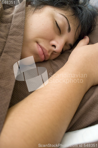 Image of sleeping girl