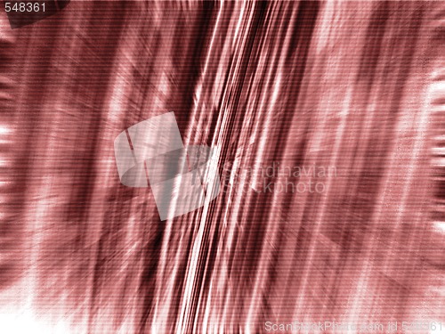 Image of red matrix zoom blur