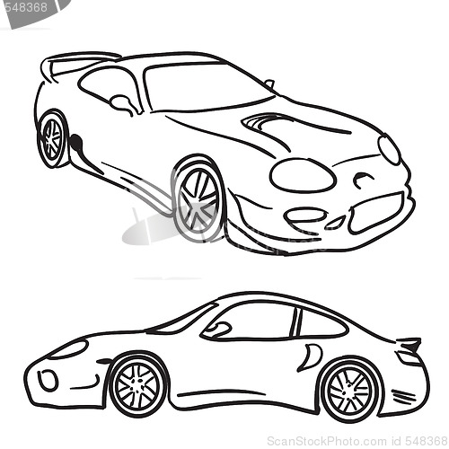 Image of Sports Car Sketches