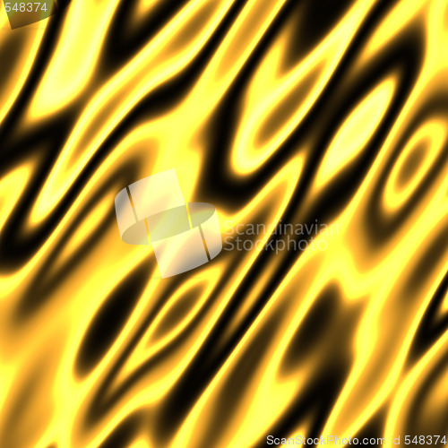 Image of golden fire