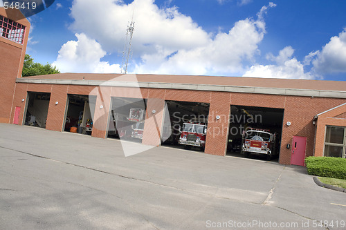 Image of Modern Fire Station