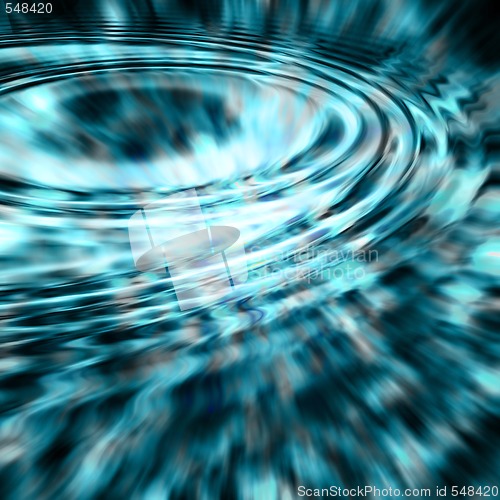 Image of blue ripples