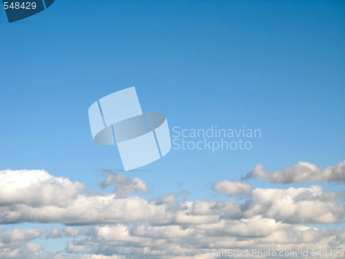 Image of Blue Sky and Clouds