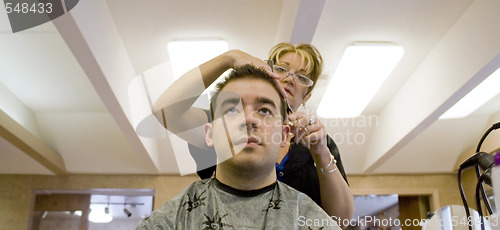 Image of Getting a Haircut