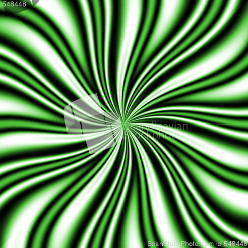 Image of Green Swirly Vortex