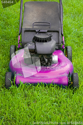Image of Pink Lawn Mower
