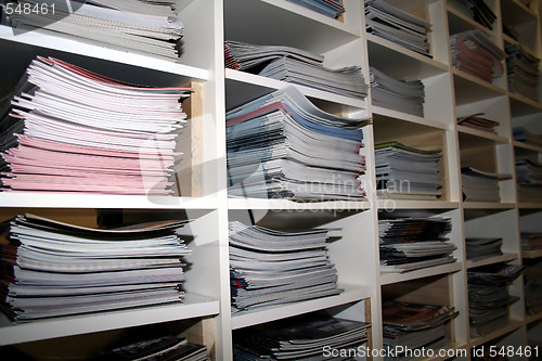 Image of magazine stacks 