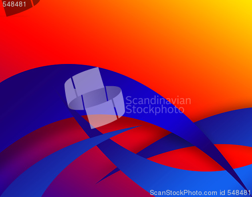 Image of Abstract Swoosh Layout