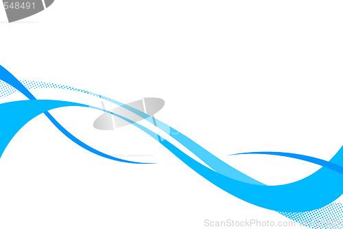 Image of Flowing Swoosh Curves