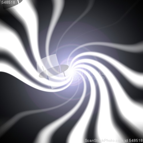 Image of swirly burst