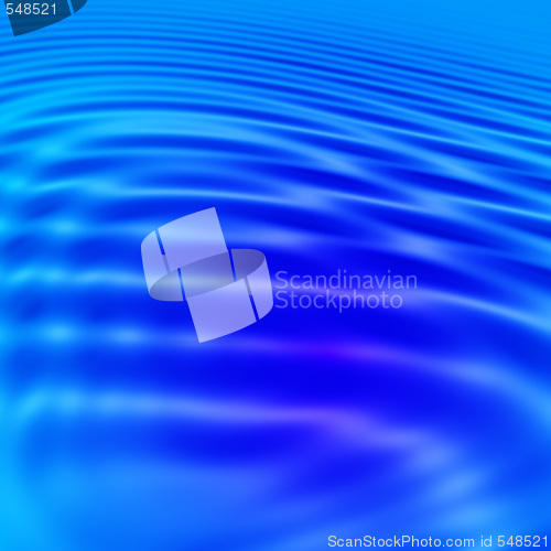 Image of Ripples In Blue Water