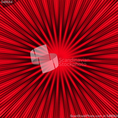 Image of Red Burst