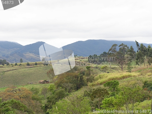 Image of Neotropical mountains and pastureland