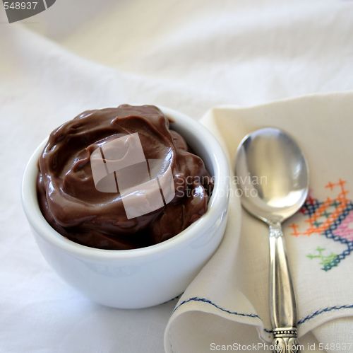 Image of chocolate pudding