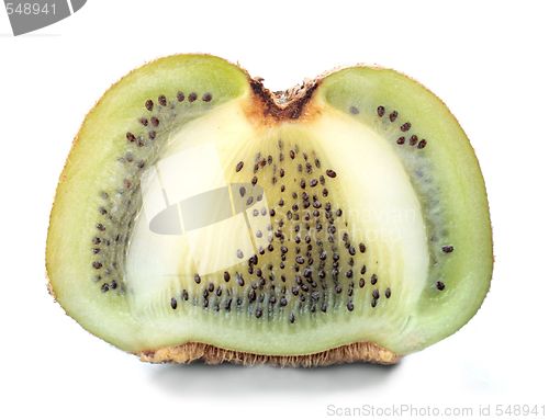 Image of kiwi fruit half