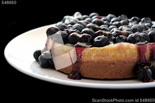 Image of blueberry cheesecake
