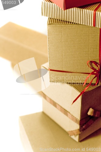 Image of stack of cardboard boxes