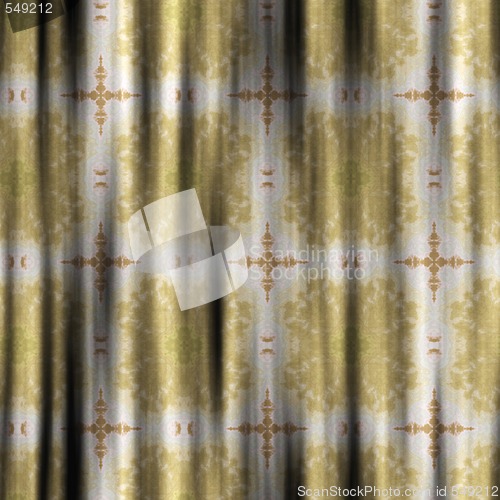 Image of old curtains