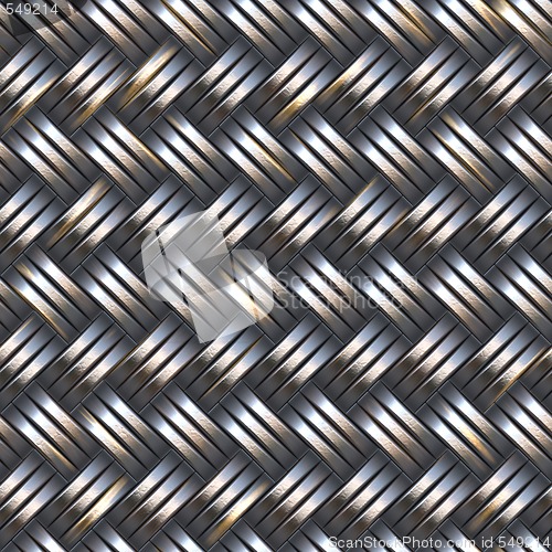 Image of woven metal