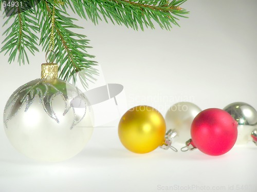 Image of Christmas decorations