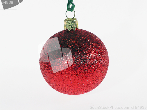 Image of Christmas red ball