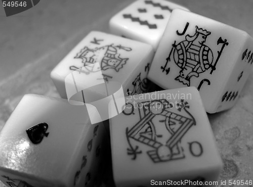 Image of Poker dice