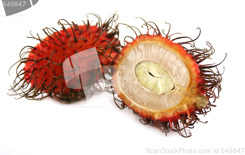 Image of Sliced Rambutan