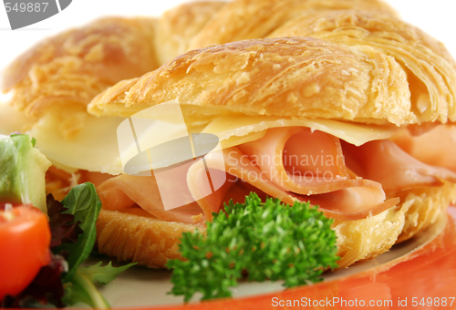 Image of Cheese And Ham Croissant 3