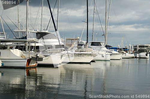 Image of Bows Of Boats