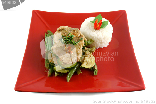 Image of Thai Green Poached Chicken 1