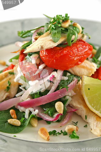 Image of Chicken Pine Nut Stack 8