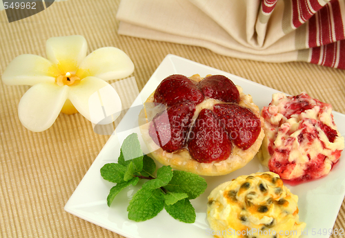 Image of Strawberry Custard Tart