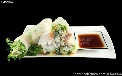 Image of Vietnamese Rice Paper Rolls 1