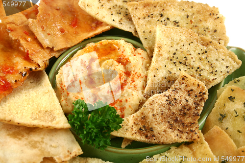 Image of Pita Crisps And Hommus