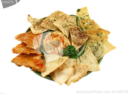 Image of Pita Crisps And Hommus