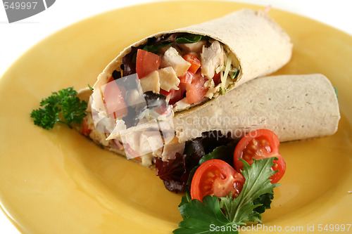 Image of Chicken Salad Wrap 1