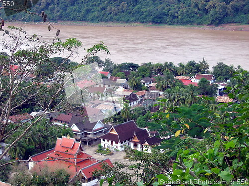 Image of Luang Prabang view. Laos