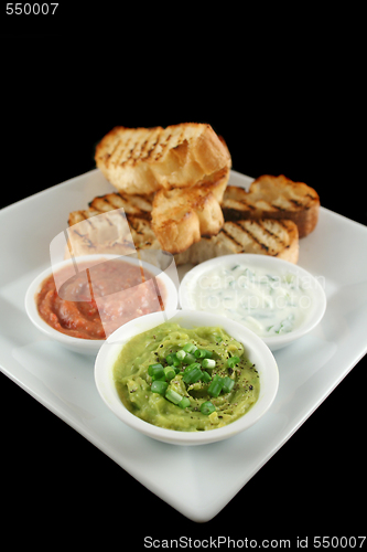 Image of Turkish Bread And Dips 2