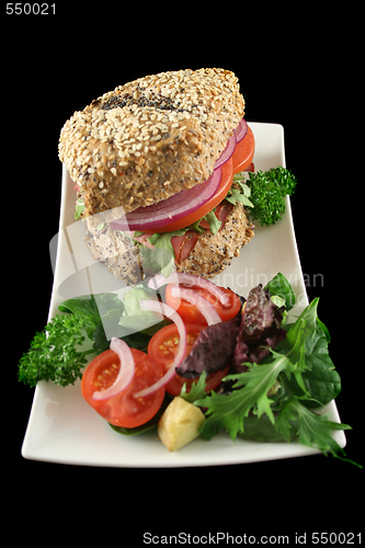 Image of Wholegrain Salad Roll 2