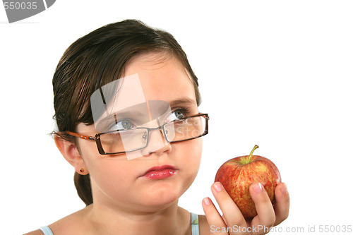 Image of Child With Apple 1