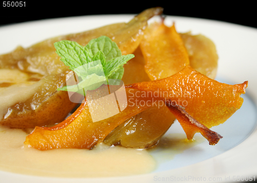Image of Orange Poached Pears