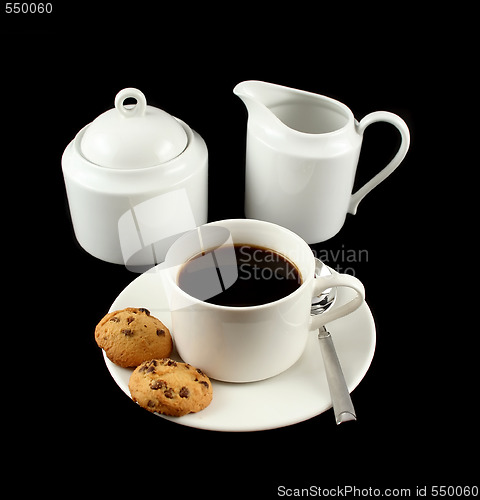 Image of Black Coffee And Cookies